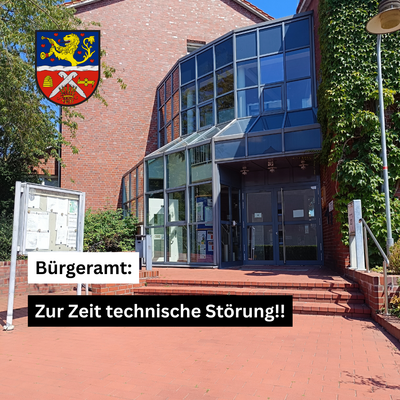 Störung Bürgeramt